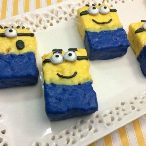 Easy Minions Rice Krispy Treats 16 Easy Minions Rice Krispy Treats