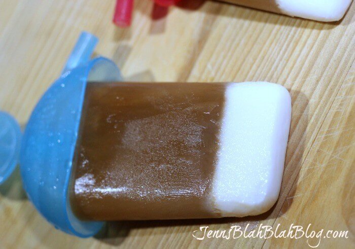 French Vanilla Coffee Popsicle