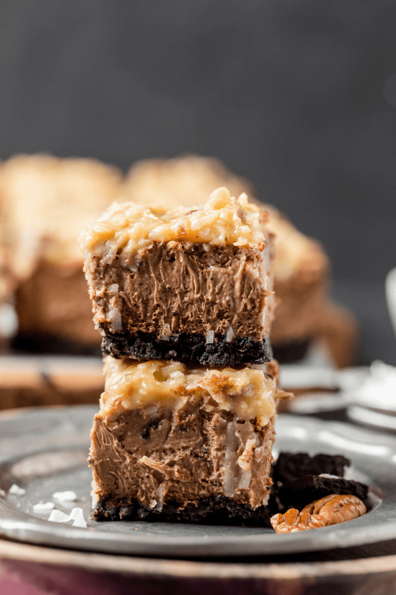 Fabulous Chocolate Cheesecake Recipes 13 German Chocolate Cheesecake Bars