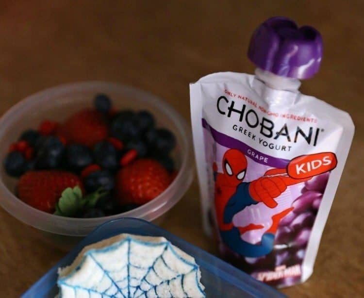 4 Fun Ways My Kids Are Eating Chobani Kids Greek Yogurt 11 Chobani Kids Greek Yogurt with berries on table