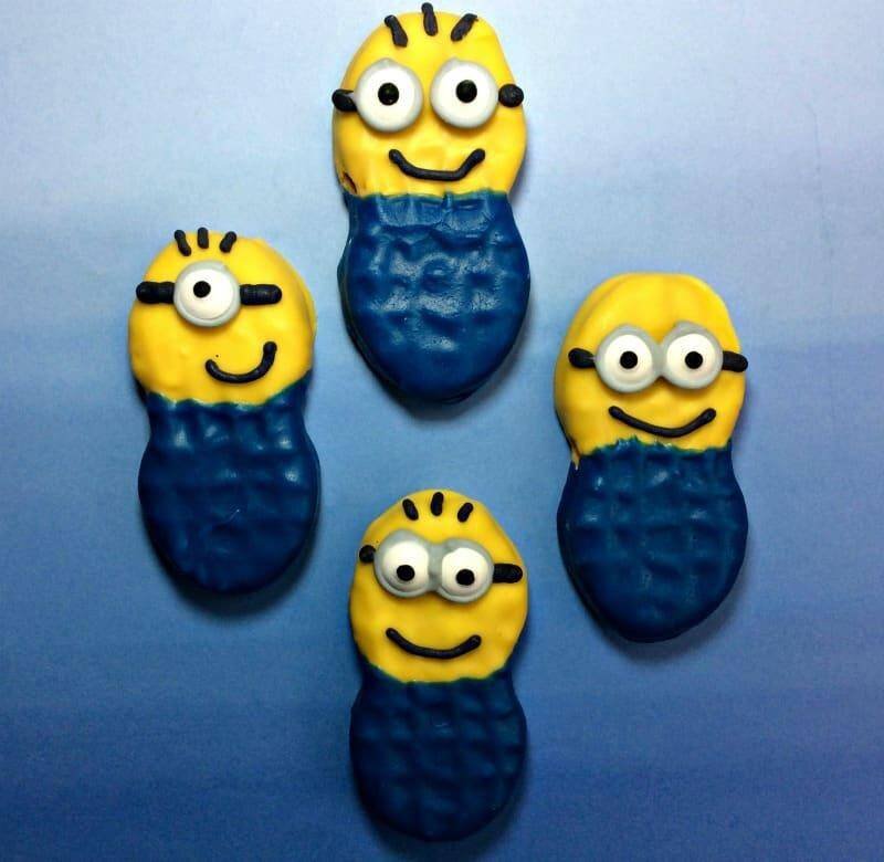 Minions Nutter Butter Cookies 12 Minions Nutter Butter Cookies
