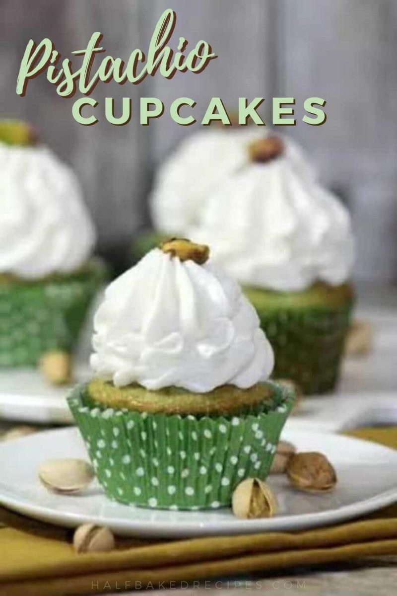 How To Make Pistachio Cupcakes 10 Pistachio Cupcakes