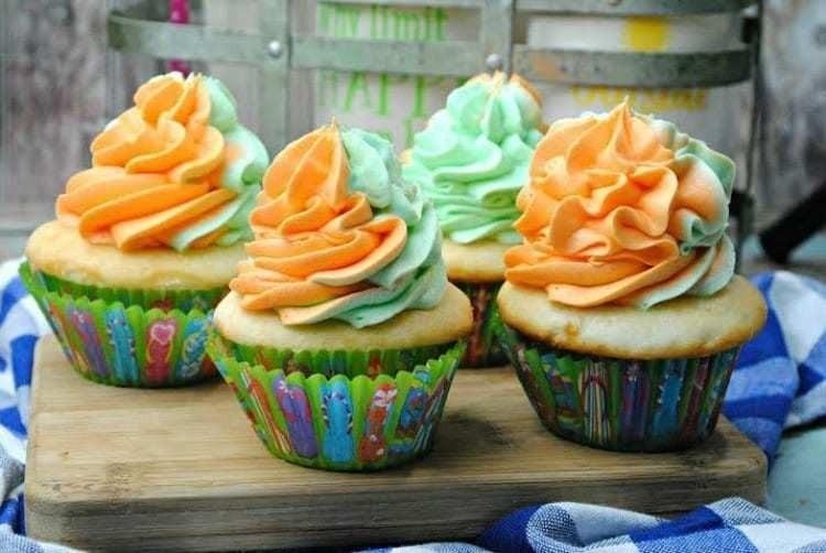 How To Make Delicious Sherbet Cupcakes 12 Sherbet Cupcakes