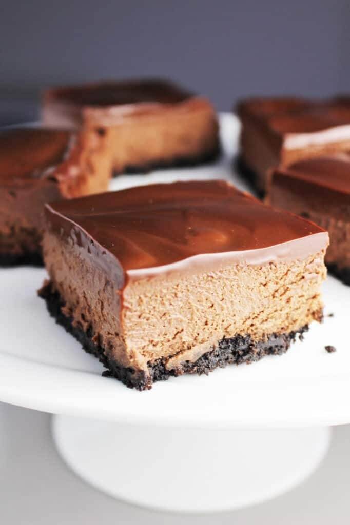 Fabulous Chocolate Cheesecake Recipes 16 Triple Chocolate Cheesecake Bars