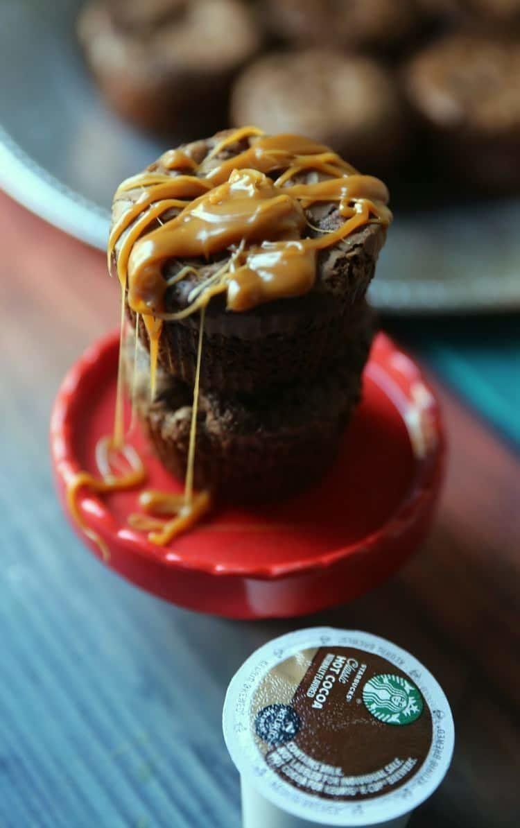 Delicious Caramel Stuffed Brownie Cupcakes 13 Caramel Stuffed Brownie Cupcakes