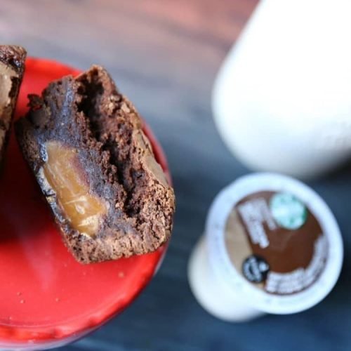 Delicious Caramel Stuffed Brownie Cupcakes 14 Caramel Stuffed Brownie Cupcakes