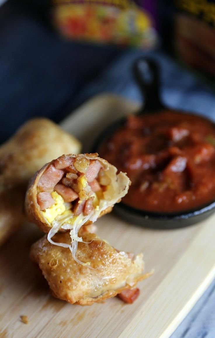 Spam Breakfast Eggrolls Recipe 11 Spam Breakfast Eggrolls