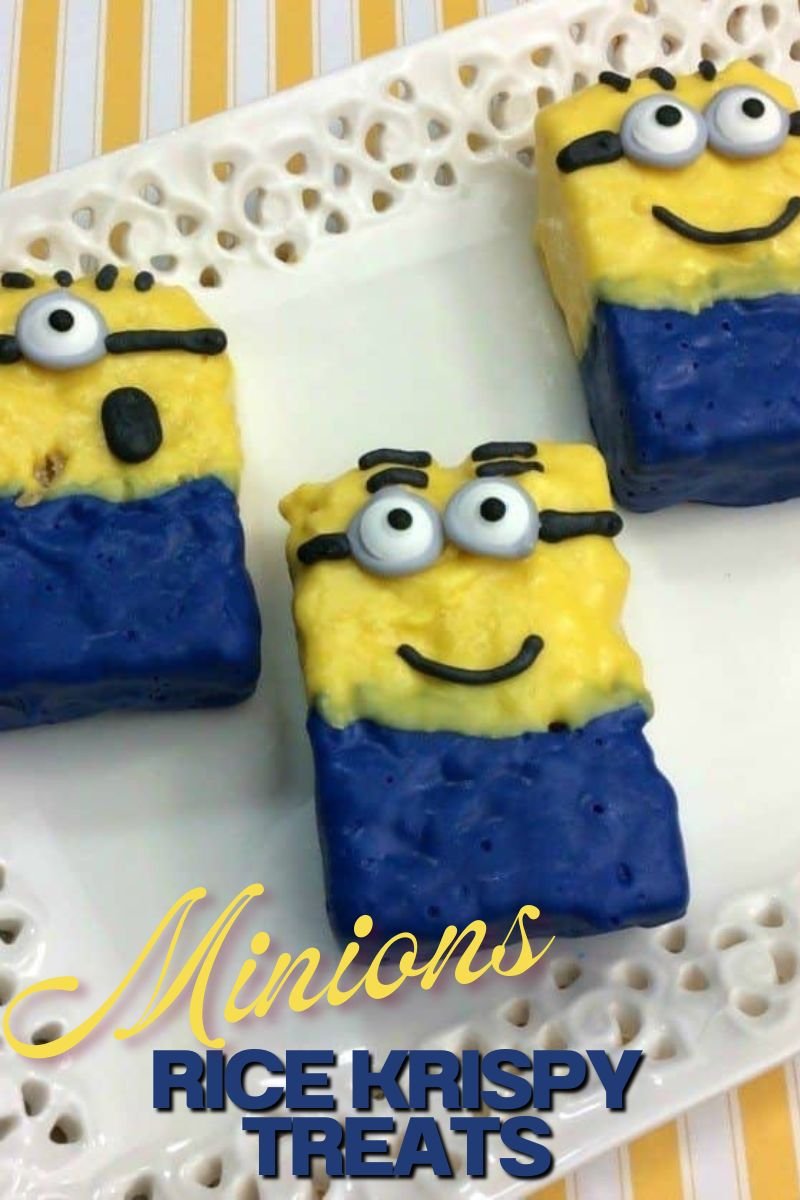 Easy Minions Rice Krispy Treats 10 Easy Minions Rice Krispy Treats