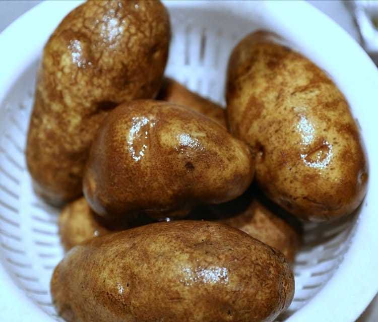 Twice Baked Potato Salad Recipe 11 Rinsed Potatoes