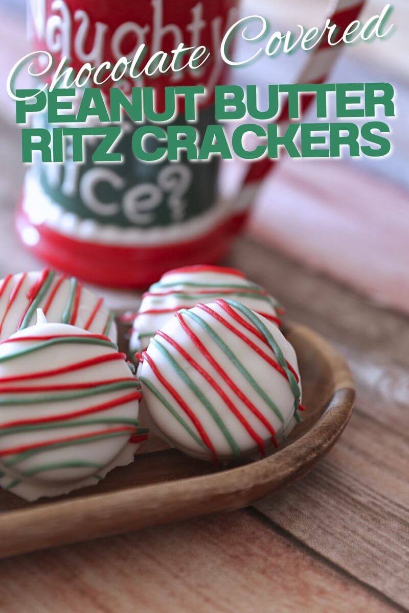 Chocolate Covered Peanut Butter Ritz Crackers 10 Chocolate Covered Peanut Butter Ritz Crackers