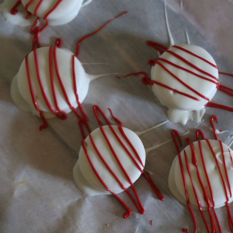 Chocolate Covered Peanut Butter Ritz Crackers 17 Chocolate Covered Peanut Butter Ritz Crackers red zigzag pattern