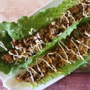 Beef Taco Lettuce Wraps 15 Beef Taco Lettuce Wraps