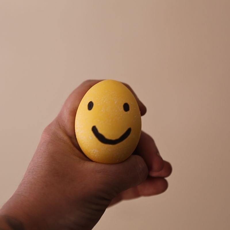 How To Color Easter Eggs With Food Coloring 14 Happy Face Easter Egg colored with food coloring