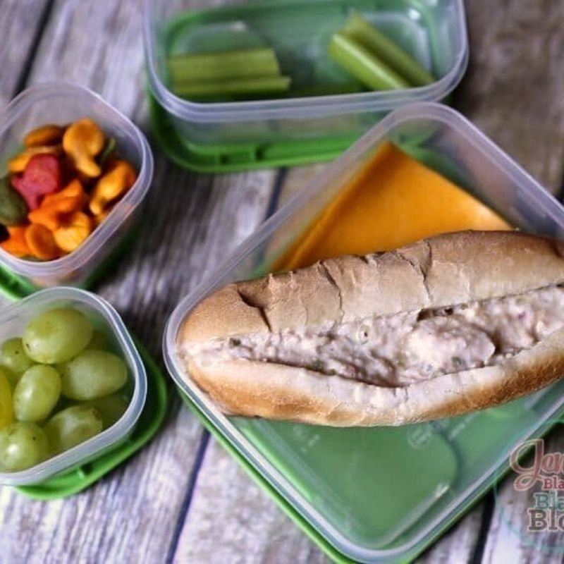 Tuna Boat Sub Sandwich 11 Tuna lunch.