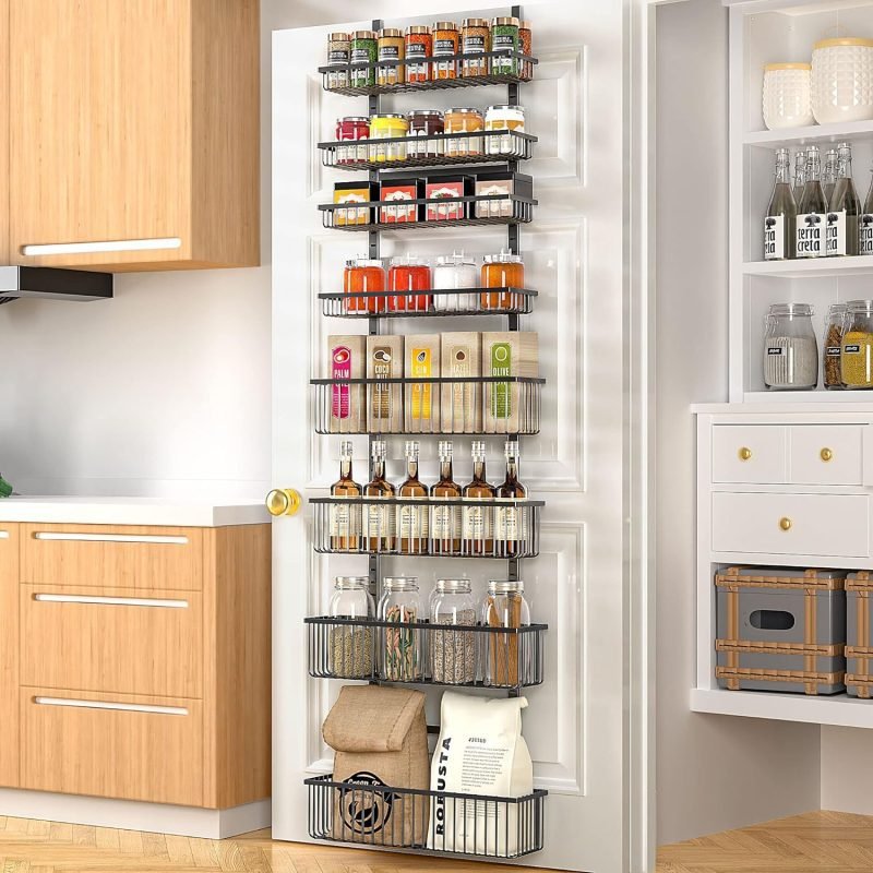Kitchen Organization and Storage Products 19 8 Tier Over the Door Pantry Organizer