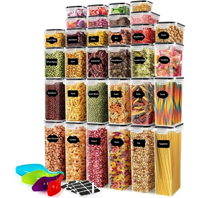 Kitchen Organization and Storage Products 21 Airtight Food Storage Container Set