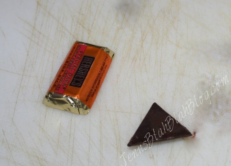 Hershey candy for cat ears