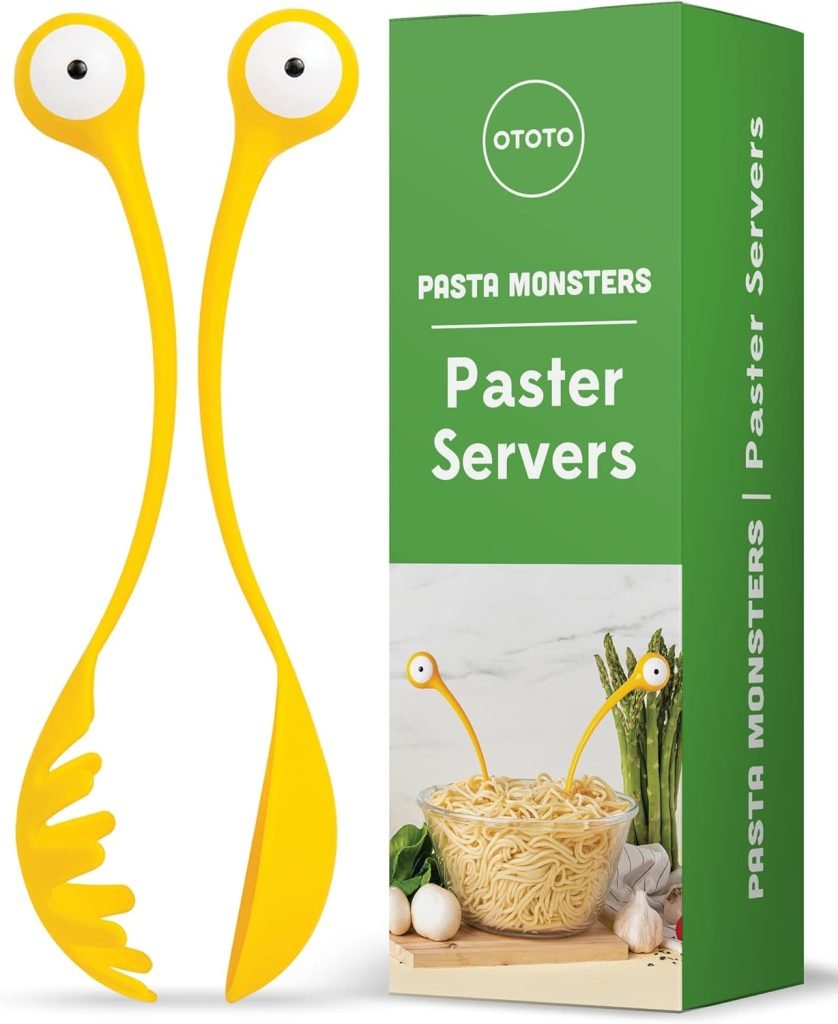 Awesome Gift Ideas for Foodies 15 OTOTO Pasta Monster and Salad Server