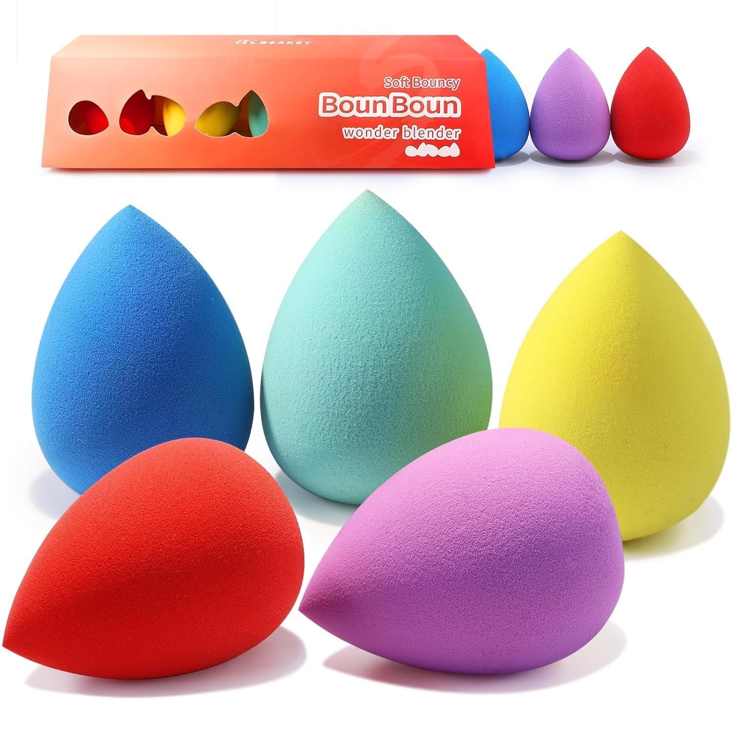 Stocking Stuffers for Teen Girls 20 BEAKEY Makeup Sponge Set