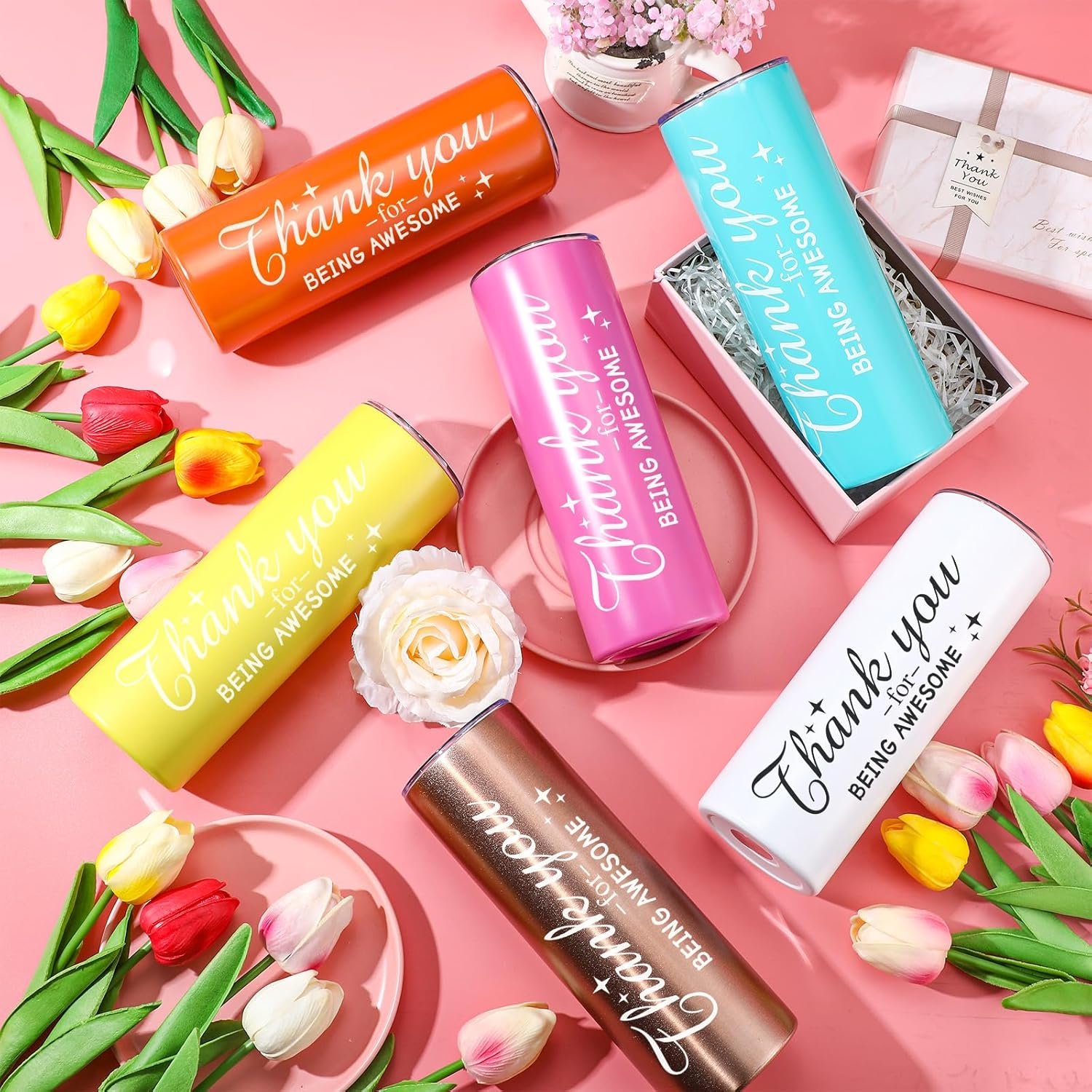 How to Show Office Appreciation on a Budget: A Simple Guide for Big Groups 16 Thank You Gifts Appreciation Tumbler