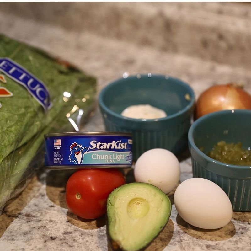 Dill Tuna Lettuce Wrap: High Protein Lunch I Ate on Repeat to Lose 70lbs 12 Dill tuna Lettuce Wrap Ingredients